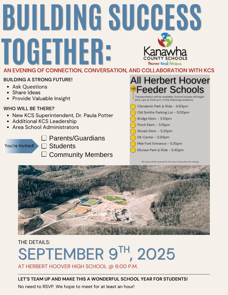 herbert hoover high school feeder area town hall meeting is tuesday september 9th at 6:00pm at herbert hoover high school.