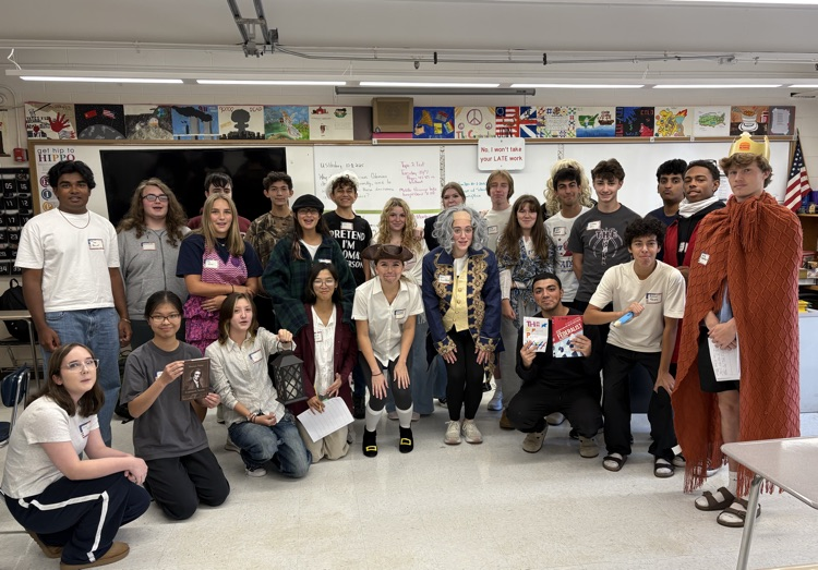 students in a group photo 