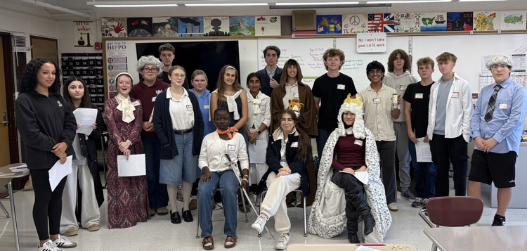 students in a group photo 