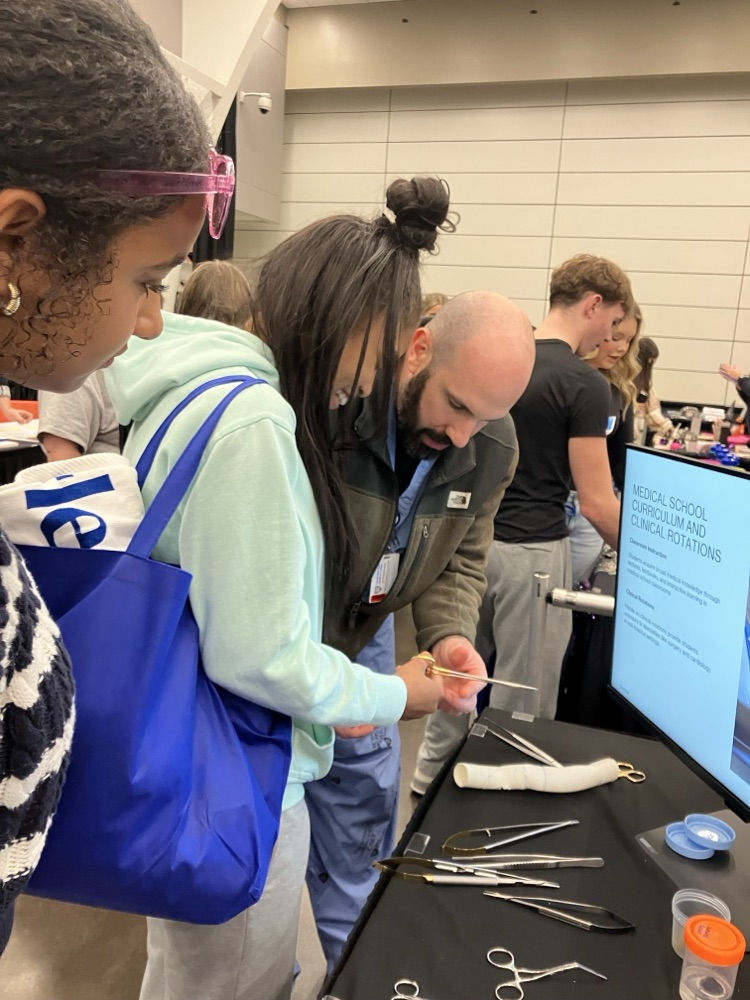 students asking questions 