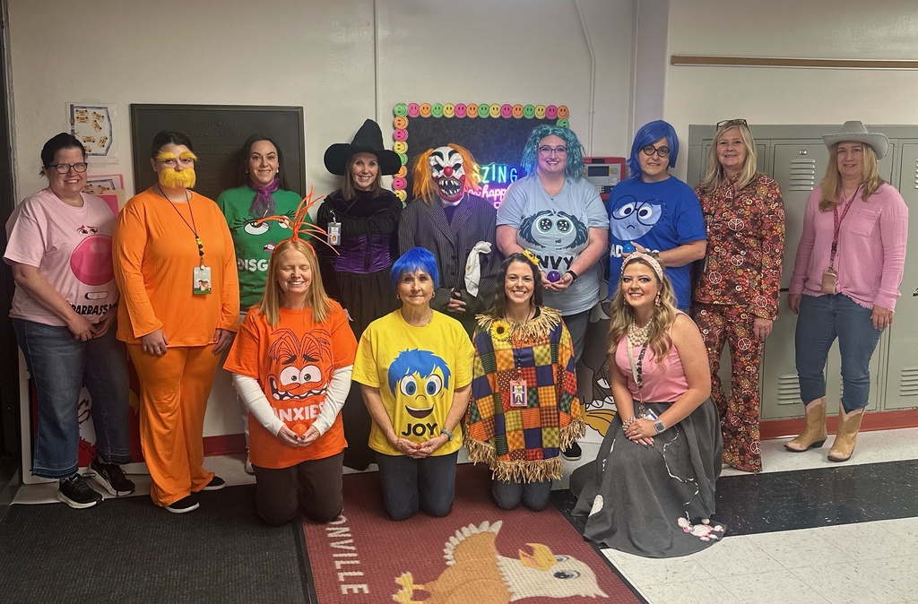 Some of our 'spooktacular' staff!