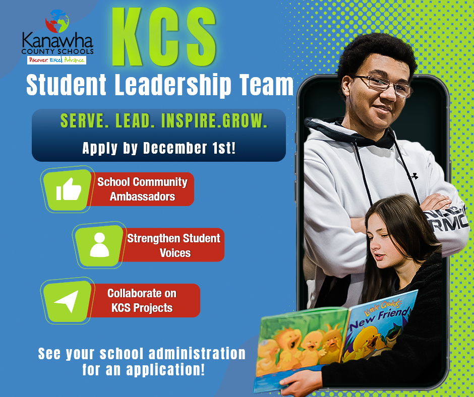 KCS announces new student leadership team that will work with kcs superintendent paula potter to give students a voice in their education.