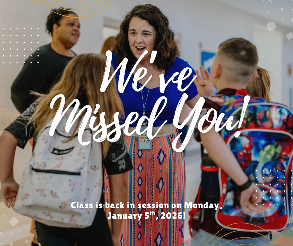 KCS goes back to school from winter break on Monday, January 5th, 2026.