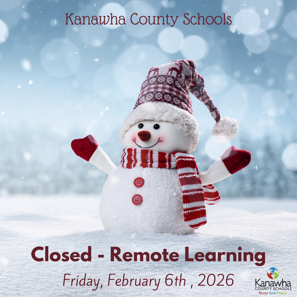 KCS closed and remote learning on Friday, February 6th, due to weather. 
