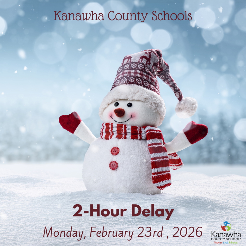 KCS is on a two hour delay Monday, February 23rd, 2026.