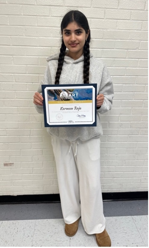 Karman Raja 1st Place District 1