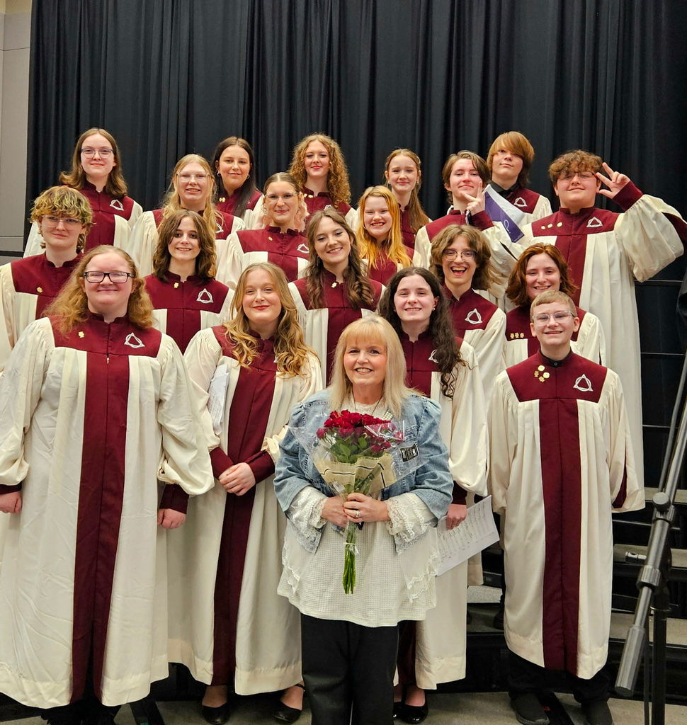 gw all county chorus students