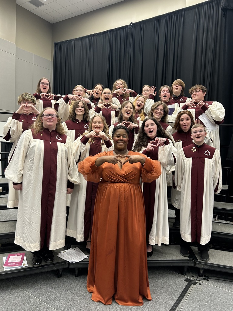 gw all county chorus students