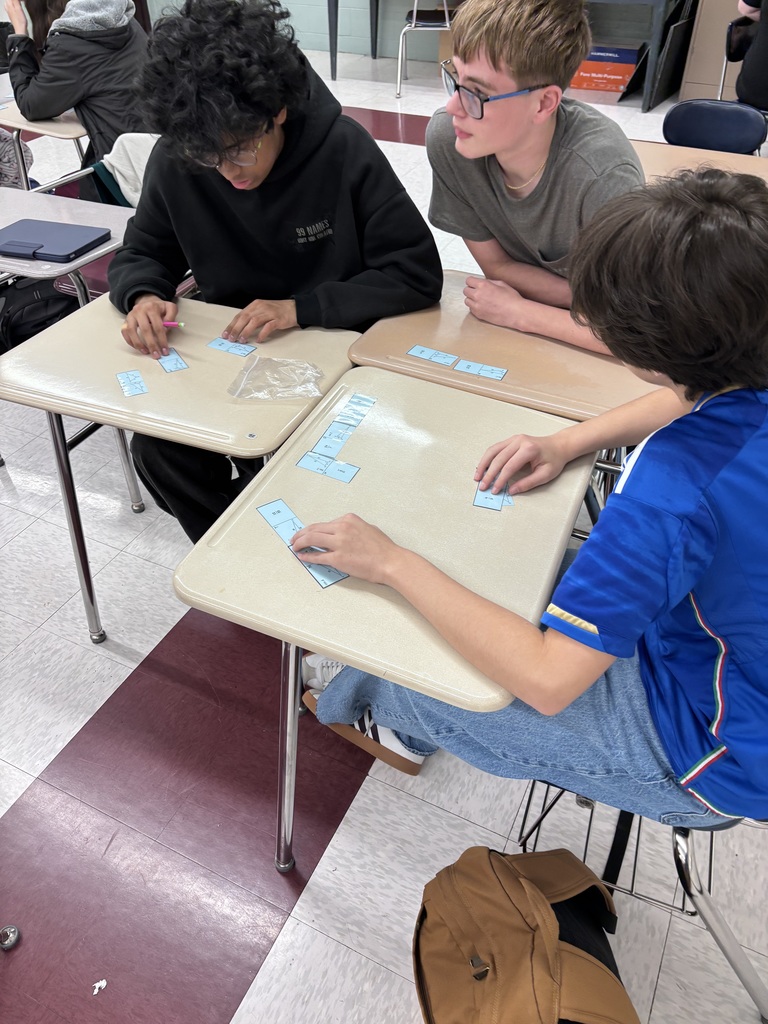 geometry students in a group