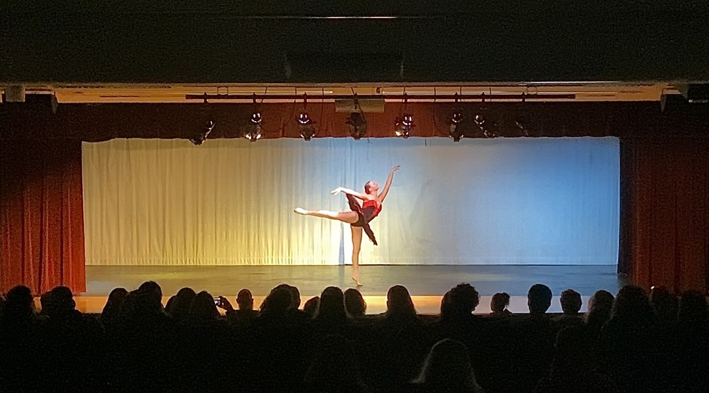 dancer on stage