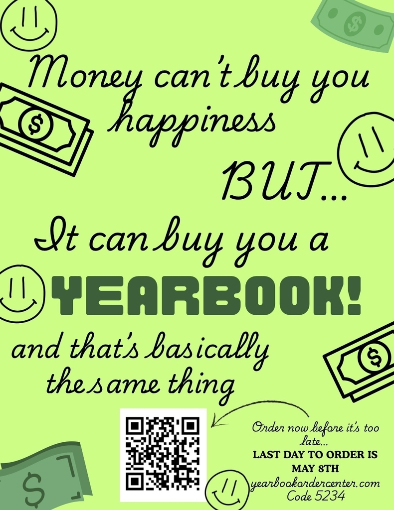 Yearbook sale flyer