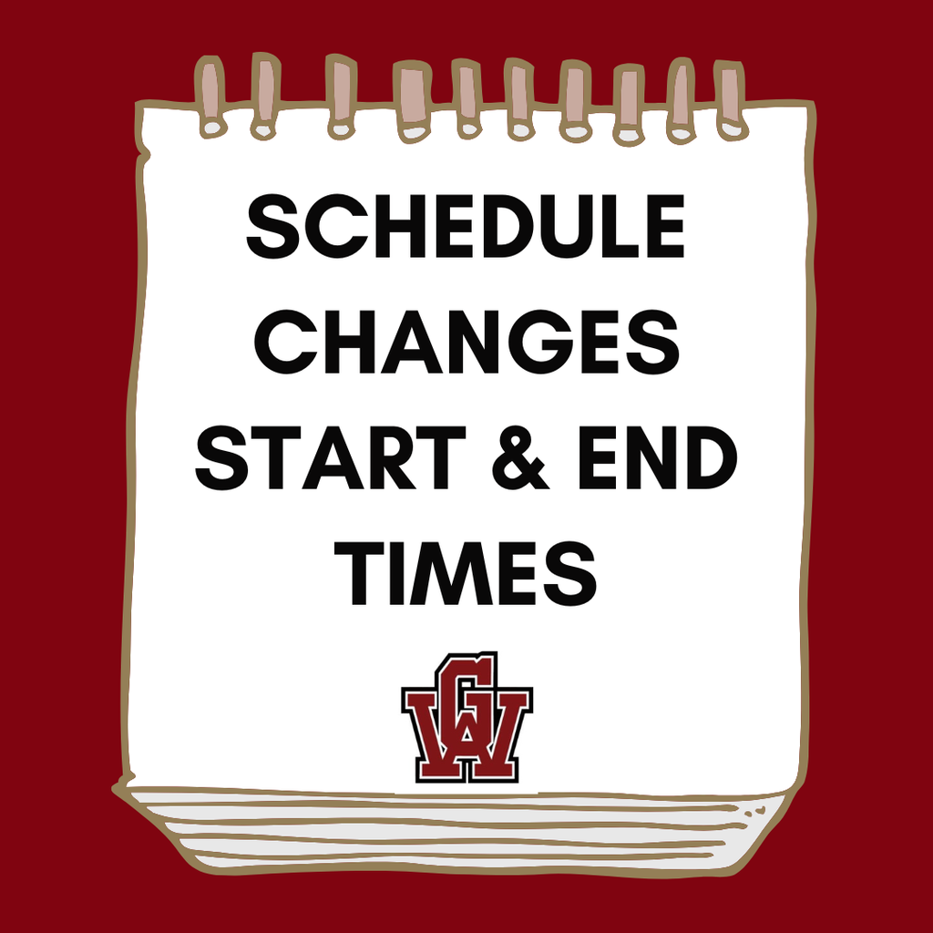 schedule changes