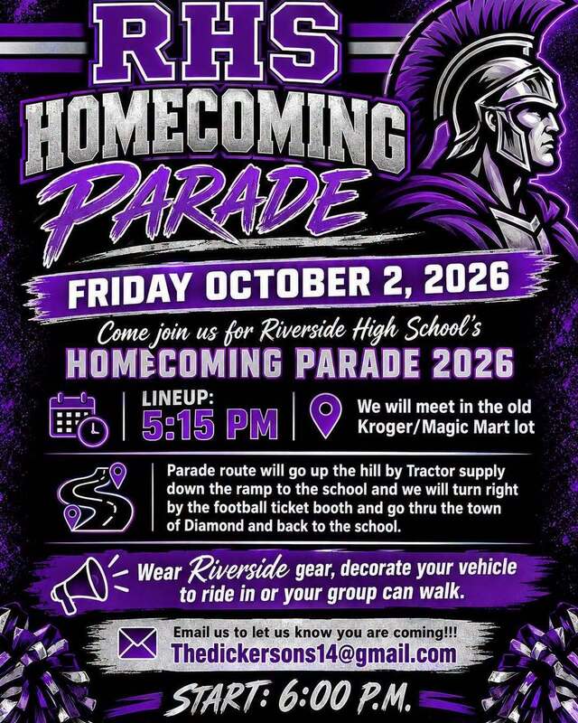 ad for HoCo26 Parade