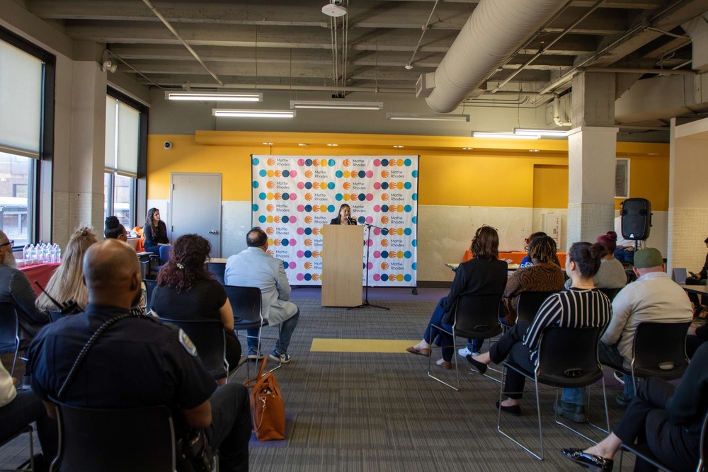 Mattie Rhodes joins KCPS in anti-violence efforts with Department of Justice