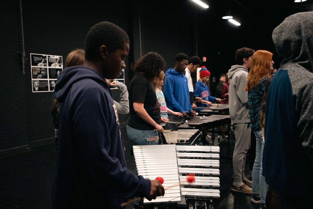 KCPS students perform and celebrate for Martin Luther King Jr Day.