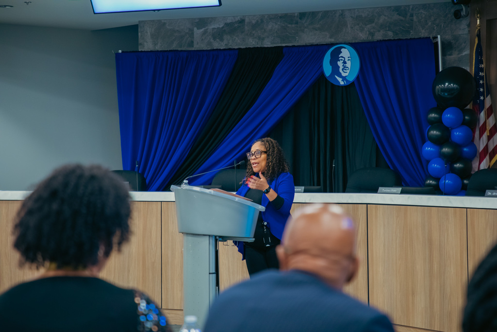 KCPS students perform and celebrate for Martin Luther King Jr Day.