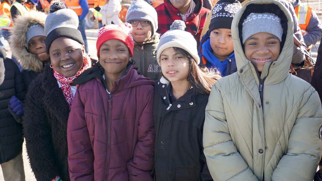 KCPS celebrates Topping Off Ceremony for King Empowerment Center