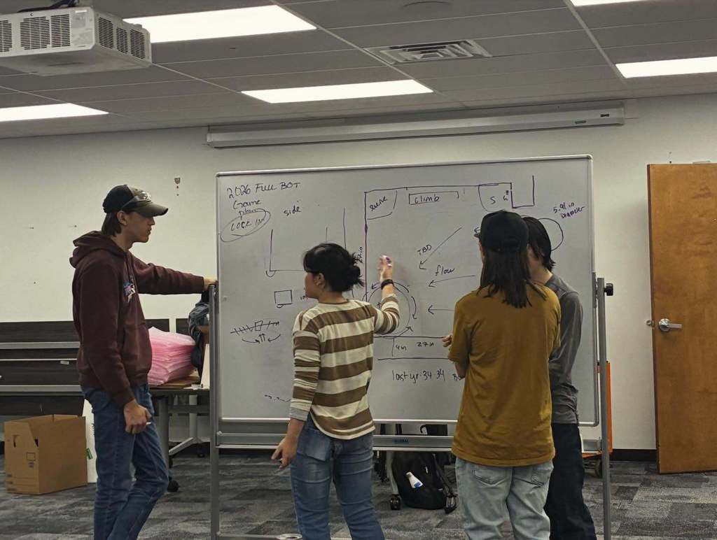 KCPS robotics students work on planning, coding, engineering and more.