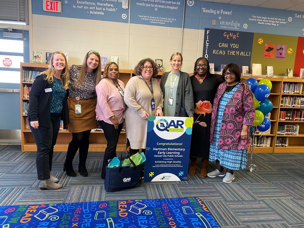 Department of Elementary and Secondary Education visit to Hartman