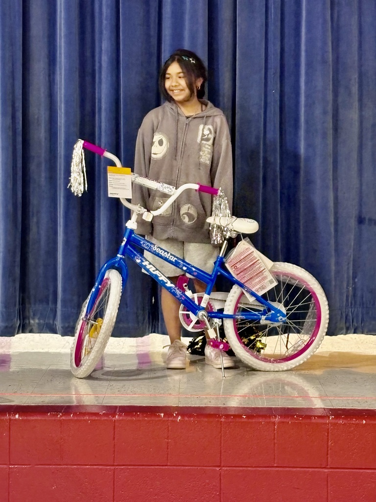 Emily Gomez, bike winner