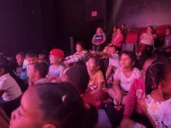 Garcia students enjoying a field trip to the Coterie Theatre to see "Pete the Cat"