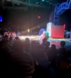 Garcia students enjoying a field trip to the Coterie Theatre to see "Pete the Cat"