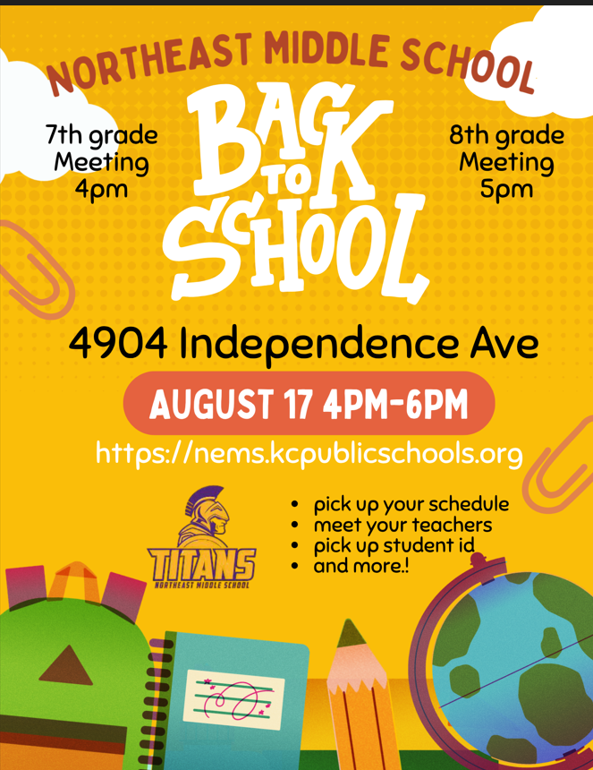 Back to School August 4-6pm