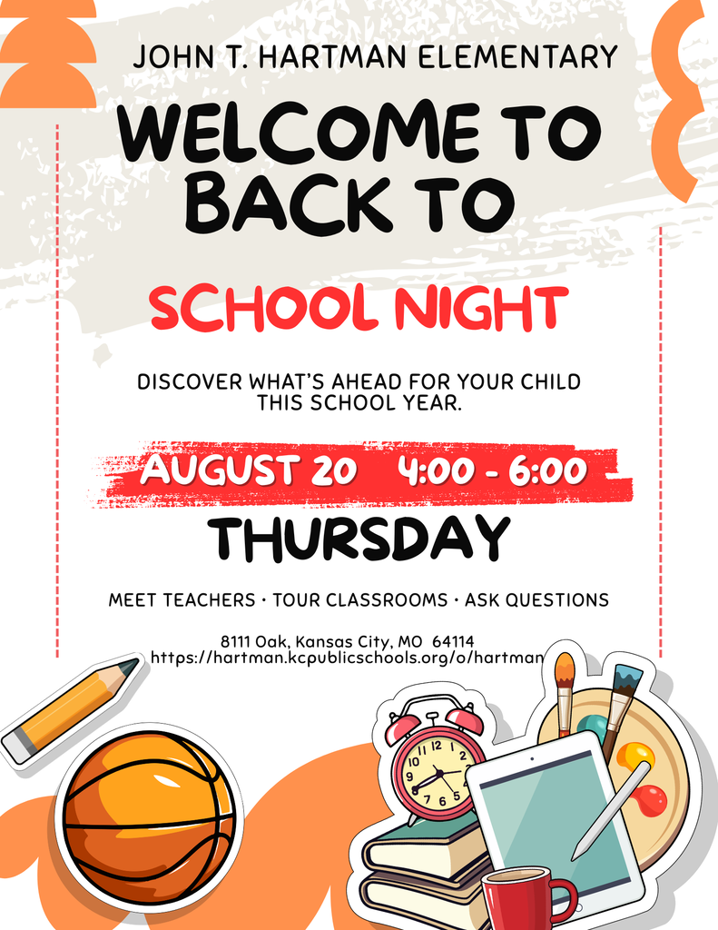 Back to school night flyer