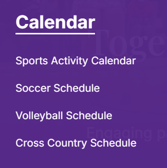 Sports Calendars