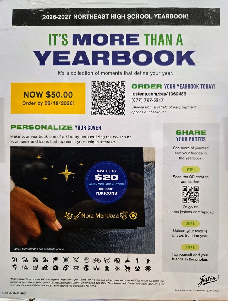 Yearbook Flyer