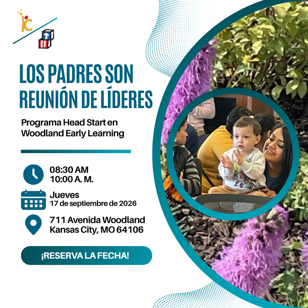 Flyer announcing in Spanish SAVE the DATE for our first Parents Are Leaders Meeting on September 17th at 8:30am