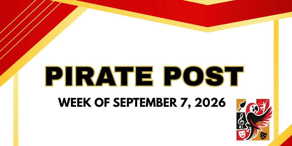 Pirate Post Week of 9/07/2026