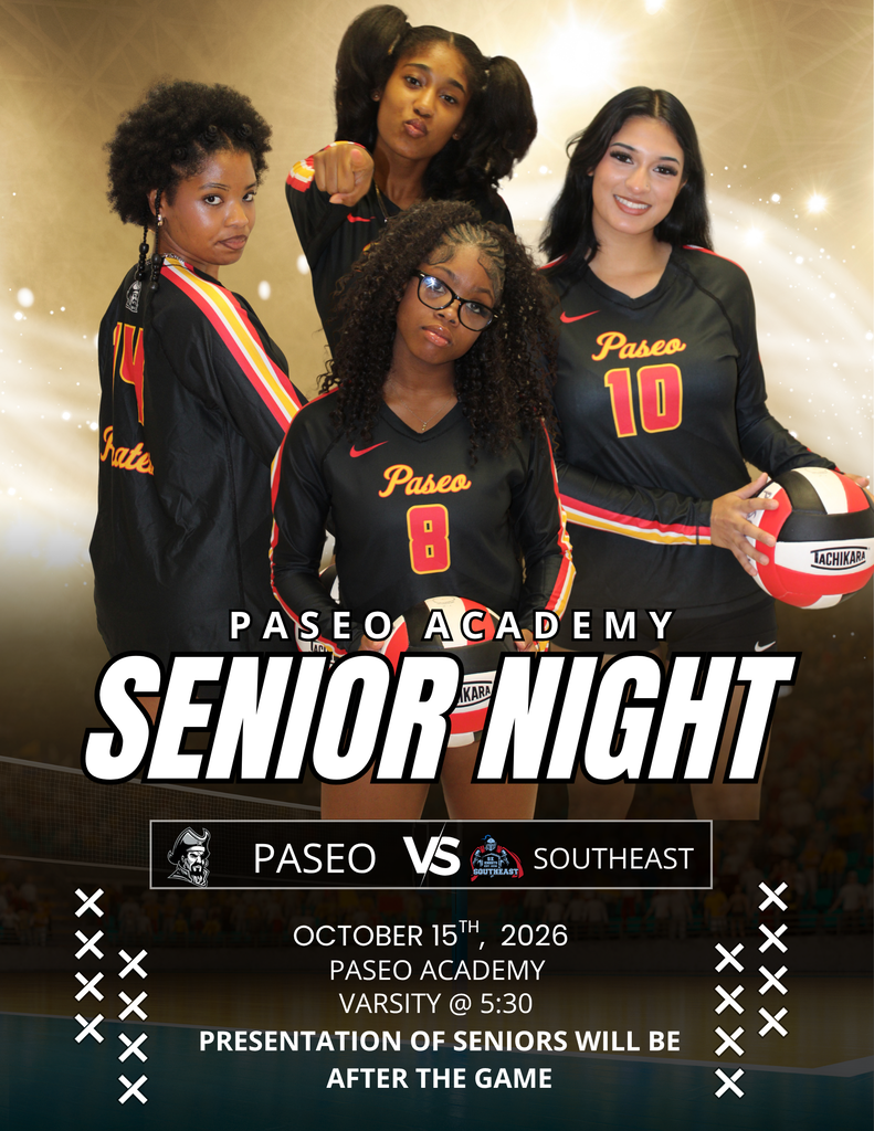 Senior Night Paseo Academy