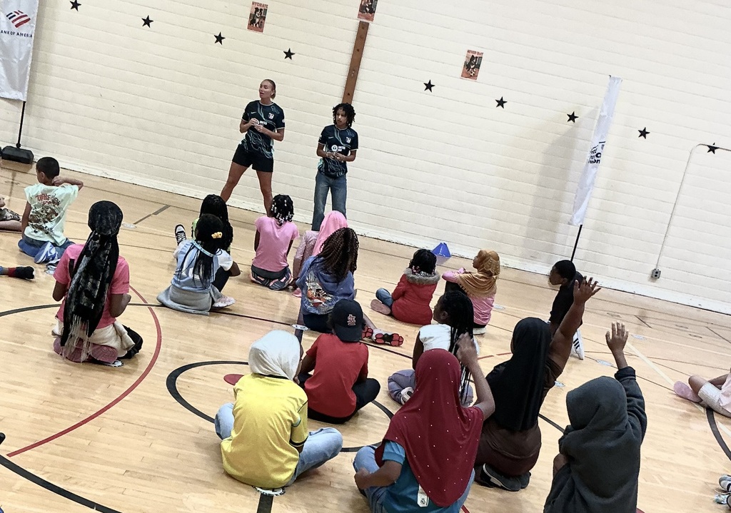 students listening