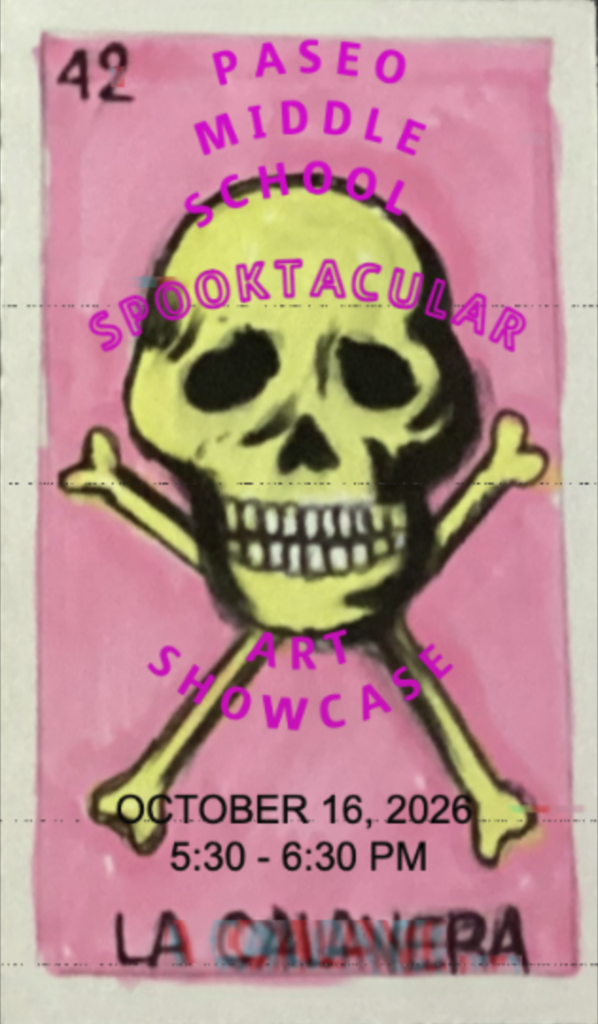 Paseo Middle Spooktacular October 16, 2026