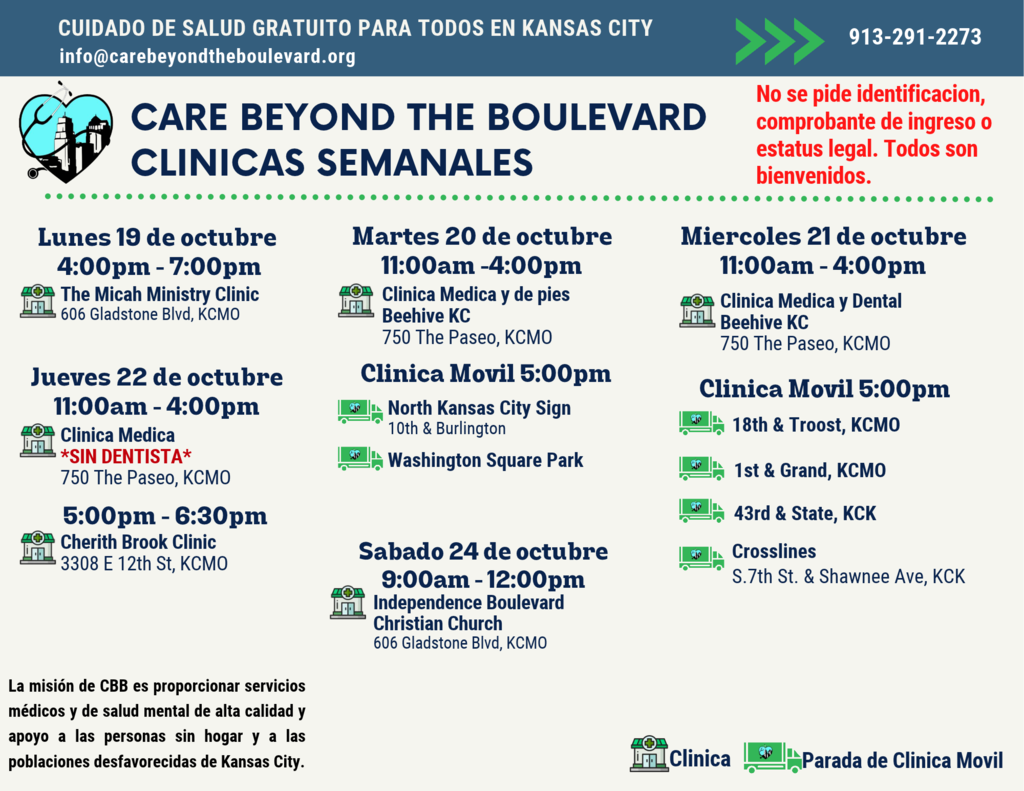 Health support by Care Beyond the Boulevard (esp)