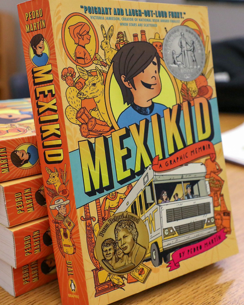 an image of a graphic novel titled "mexikid"