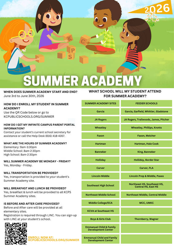 Summer academy flyer