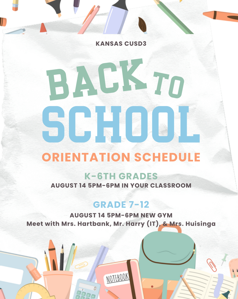 Back to school