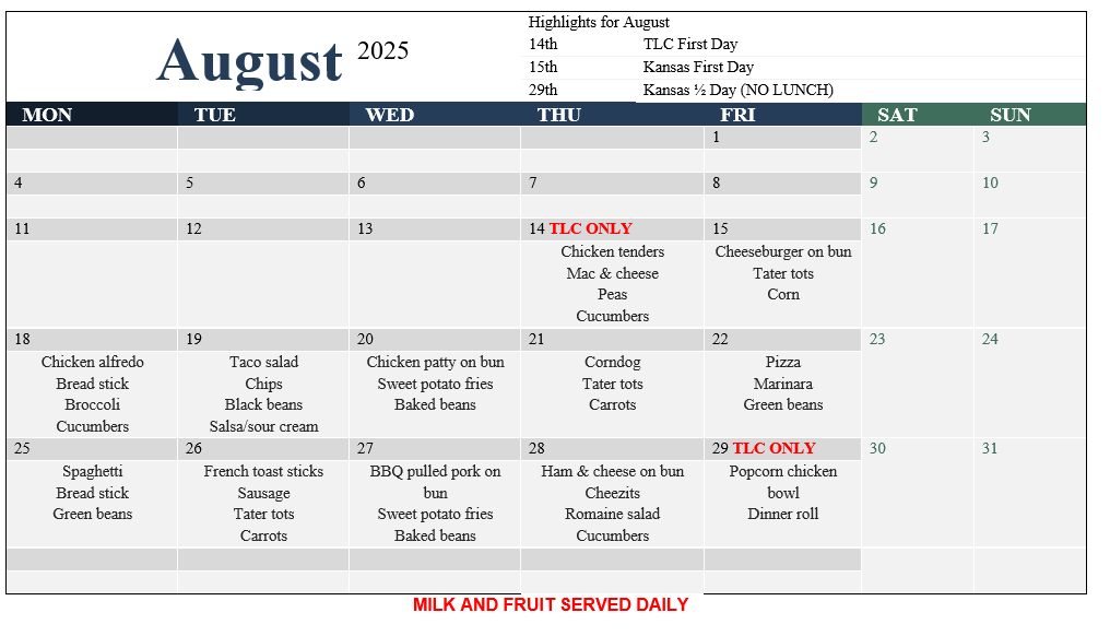 August lunch