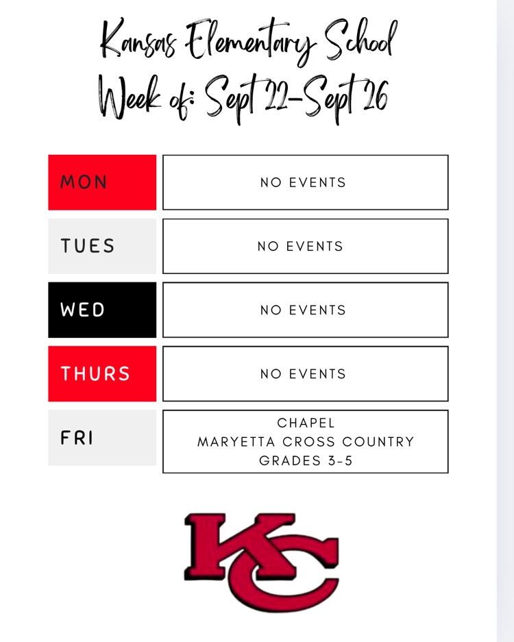weekly events