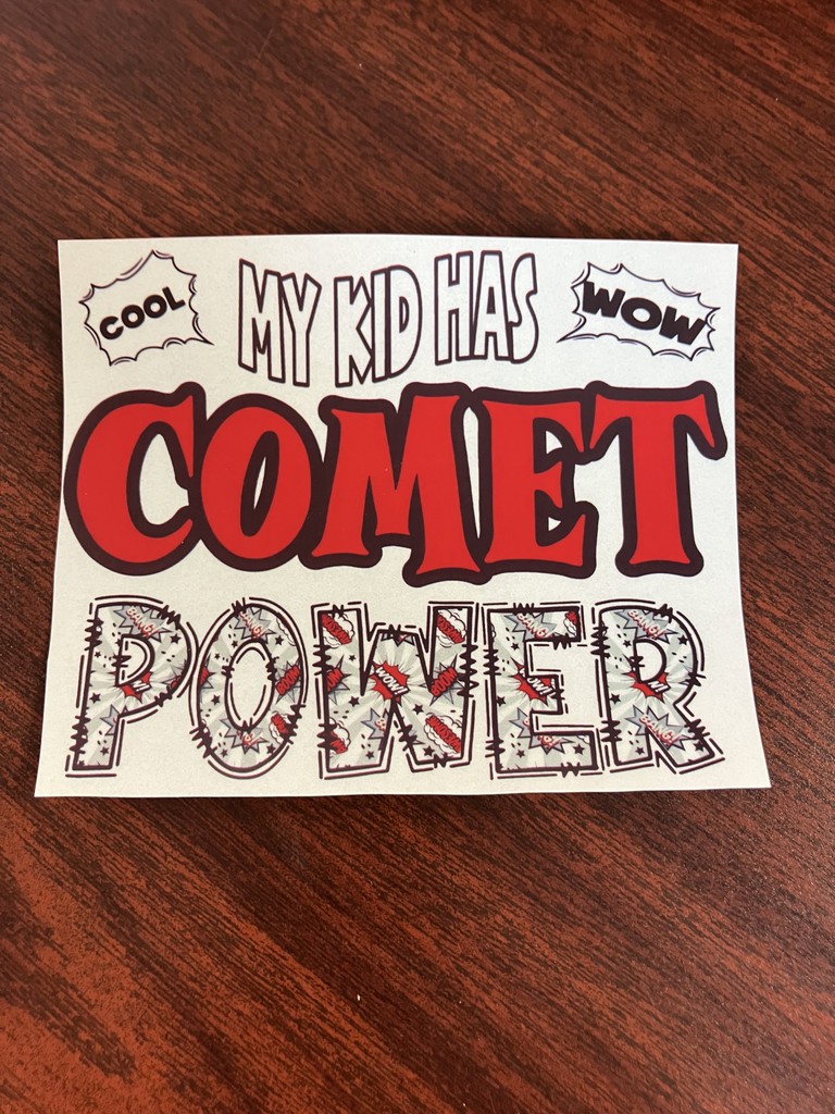 my kid has comet power