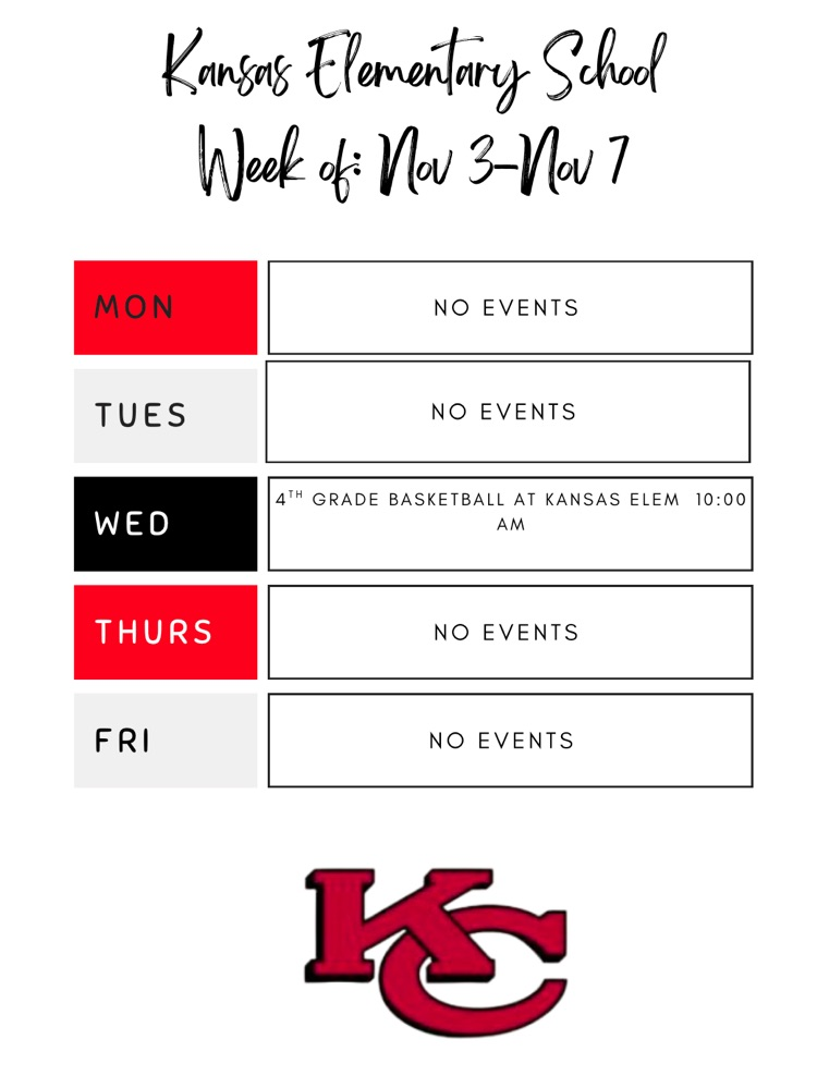 weekly events
