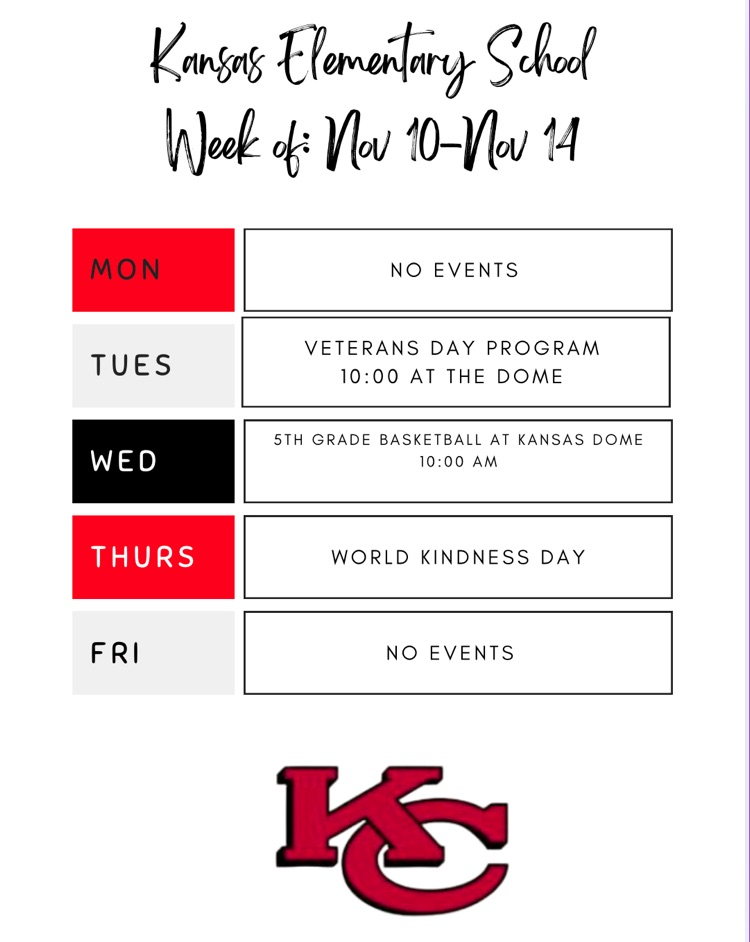 weekly events