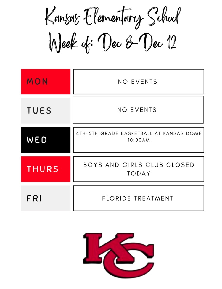 weekly events 