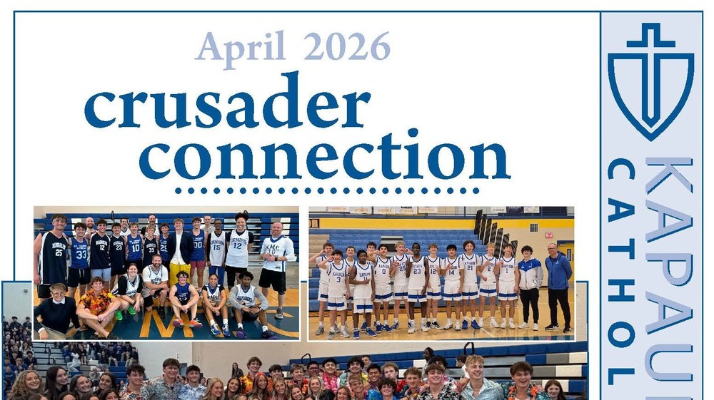 April Crusader Connection Cover