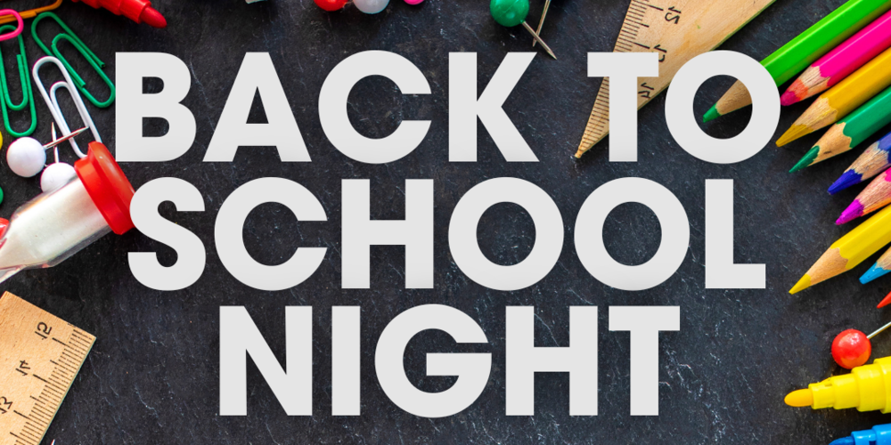 Back to School Night