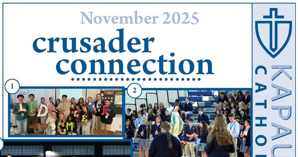 November Crusader Connection Cover