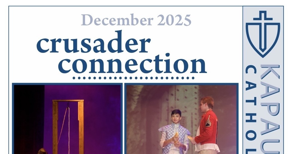 December Crusader Connection Cover