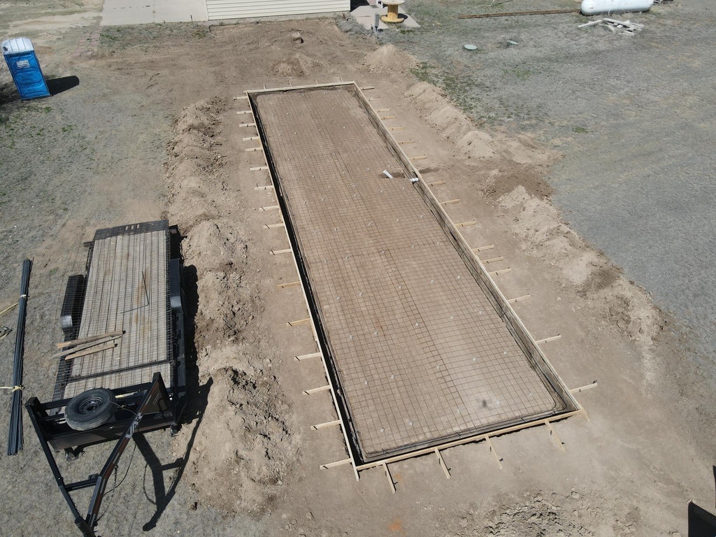 forms outline the foundation